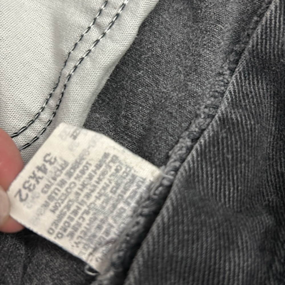 Lee 34x32 black thick denim jeans - Picture 12 of 14